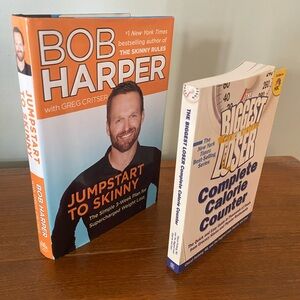 The Biggest Loser Book Bundle - Bob Harper Jumpstart To Skinny Hardcover Book